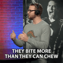They Bite More Than They Can Chew William Newberry GIF - They Bite More Than They Can Chew William Newberry Smite GIFs