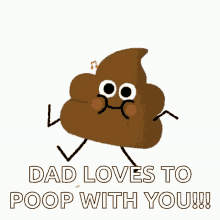 pooping poop