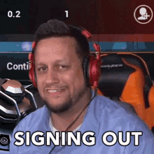 Signing Out Sign Off GIF - Signing Out Sign Off Sign Out GIFs