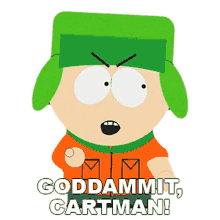 goddammit cartman kyle broflovski south park s7e4 canceled