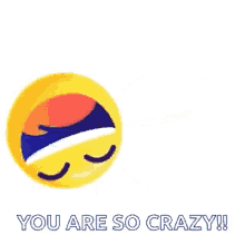 You Are So Crazy Emoji GIF - You Are So Crazy Emoji Laughing GIFs
