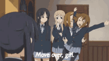 Move Over, Girl. GIF - Move Over Move Over Girl Move GIFs