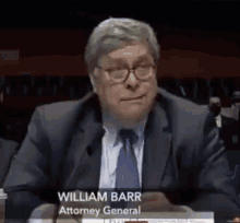 William Barr Attorney General GIF - William Barr Attorney General Laugh GIFs