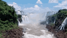 Iguazu Falls Water Falls GIF - Iguazu Falls Iguazu Water Falls GIFs