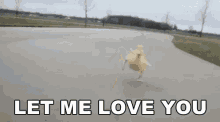 Let Me Love You! GIF - Let Me Love You Duck Run GIFs