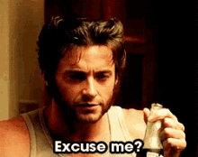 Wolverine Excuse Me GIF - Wolverine Excuse Me Hugh Jackman GIFs