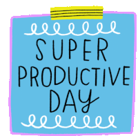 Productive Active Sticker - Productive Active Super Productive Day Stickers