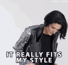 It Really Fits My Style Fashion GIF - It Really Fits My Style My Style Fits My Style GIFs