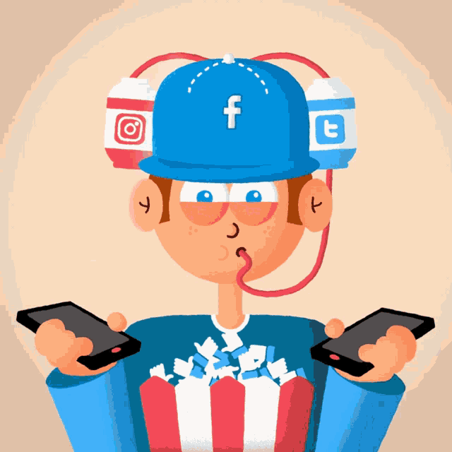 Social Media Addiction Facebook GIF - Social Media Addiction Social Media  Facebook - Discover & Share GIFs