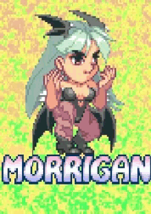 Puzzle Fighter GIF - Puzzle Fighter Morrigan GIFs
