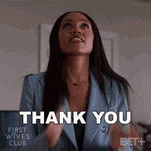 Thank You Vanessa GIF - Thank You Vanessa First Wives Club GIFs