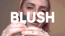 Blush Karen Bachini GIF - Blush Karen Bachini Maquiagem GIFs