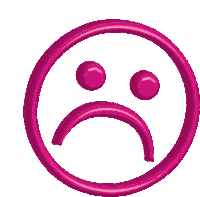 Sad Frown Sticker - Sad Frown Upset Stickers
