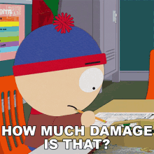 How Much Damage Is That Stan Marsh GIF - How Much Damage Is That Stan Marsh South Park GIFs