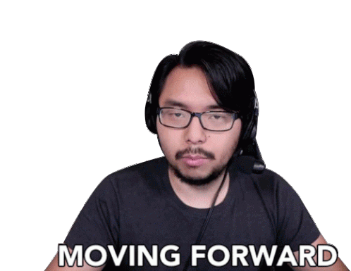 Moving Forward Moving On Sticker - Moving Forward Moving On Going Forward Stickers