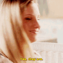Glee Brittany Pierce GIF - Glee Brittany Pierce Yes They Are GIFs