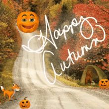Saturday Happy Autumn GIF - Saturday Happy Autumn Pumpkin GIFs