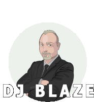 Dj Blaze Sticker - Dj Blaze Music Stickers