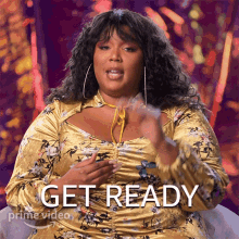 Get Ready Lizzos GIF - Get Ready Lizzos Lizzos Watch Out For The Big Grrrls GIFs