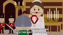 A Tradition Passed Down Since The Birth Of Canada GIF - Canada Tradition Medal GIFs