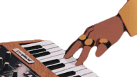 Playing Keyboard 2chainz Sticker - Playing Keyboard 2chainz Cant Go For That Song Stickers