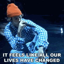 It Feels Like All Our Lives Have Changed Justin Bieber GIF - It Feels Like All Our Lives Have Changed Justin Bieber Lonely Song GIFs