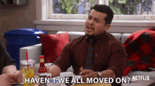 Havent We All Moved On Annoyed GIF - Havent We All Moved On Annoyed Can We All Moved On GIFs