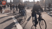 Cycling Cycling To Work GIF - Cycling Cycling To Work Dutch Cycling GIFs