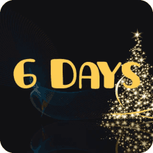 christmas countdown 6days until christmas
