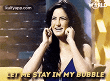 Warldlet Me Stay In My Bubble.Gif GIF - Warldlet Me Stay In My Bubble Reblog Koffee With-karan GIFs