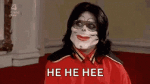 He He Hee Michael Jackson GIF - He He Hee Michael Jackson Mask GIFs