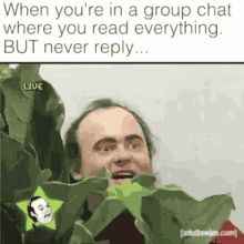 group text lurker lurking