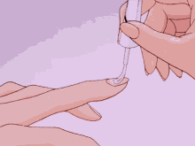 nails anime aesthetic cute