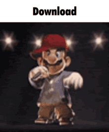 Download Meme Mario Rapping GIF - Download Meme Mario Rapping Get Real GIFs