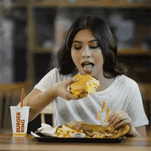 Burger King Fast Food GIF.