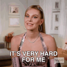 Its Very Hard For Me Real Housewives Of New York GIF - Its Very Hard For Me Real Housewives Of New York Its Difficult For Me GIFs