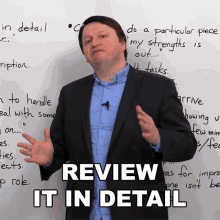 Review It In Detail Alex GIF - Review It In Detail Alex Learn English With Alex GIFs
