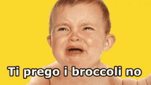 Broccoli Verdura Odio I Broccoli Mangiare Cibo Bambino Piangere GIF - Broccoli Vegetables Hate Broccoli GIFs
