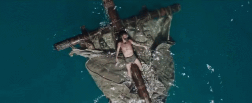 Floating GIF - Ben Hur Ben Hur Movie Shipwrecked GIFs