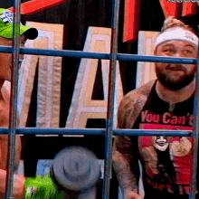 John Cena Bray Wyatt GIF - John Cena Bray Wyatt Bicep Curls GIFs