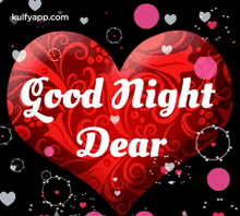 Good Night Dear.Gif GIF - Good Night Dear Good Night Good Night Wishes GIFs