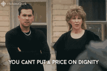 You Cant Put A Price On Dignity David Rose GIF - You Cant Put A Price On Dignity David Rose Moira Rose GIFs