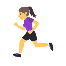 woman running joypixels woman in hurry speedy