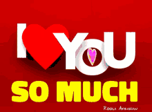 Animated Greeting Card I Love You So Much GIF - Animated Greeting Card I Love You So Much GIFs