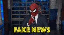 Spiderman Late Show GIF - Spiderman Late Show Tv Show GIFs