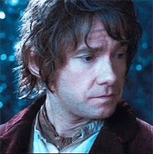 Bilbo Baggins Martin Freeman GIF - Bilbo Baggins Martin Freeman The Hobbit GIFs