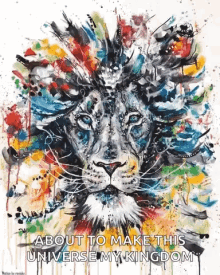 Lion Art GIF - Lion Art King Of The Jungle GIFs