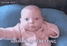 Baby Curious GIF - Baby Curious Thinking GIFs