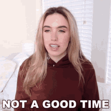 Not A Good Time Stella Rae GIF - Not A Good Time Stella Rae Bad Timing GIFs