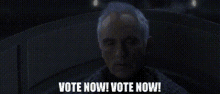Vote Vote Now GIF - Vote Vote Now The Phantom Menace GIFs